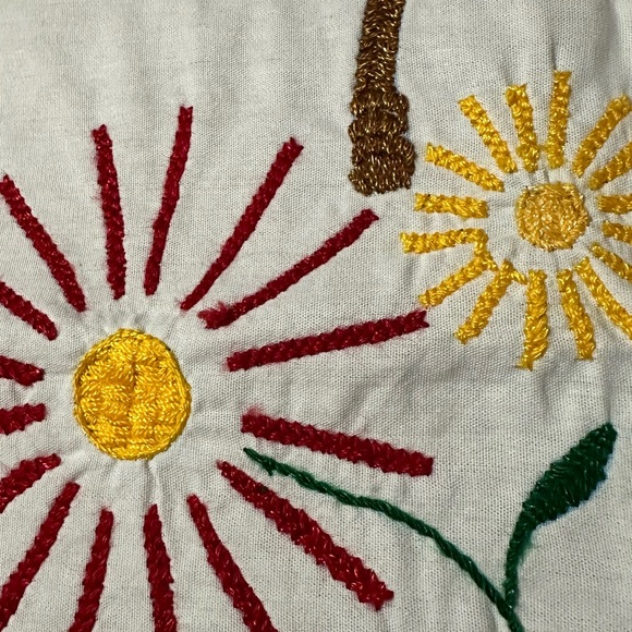 NEW Hand Made Embroidered Mexican Servilleta - Picture 5 of 9